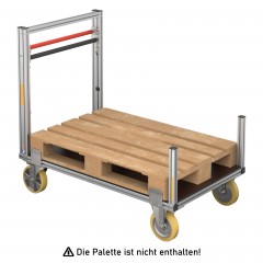 MUNK Rettungstechnik Rollcontainer 1340x828mm mit Plattform und Seitenlaschen