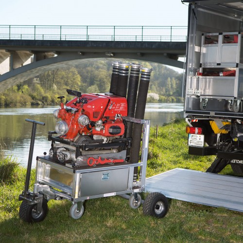 MUNK Rettungstechnik Nachrüstset Halter für Rollcontainer Off-Road-System